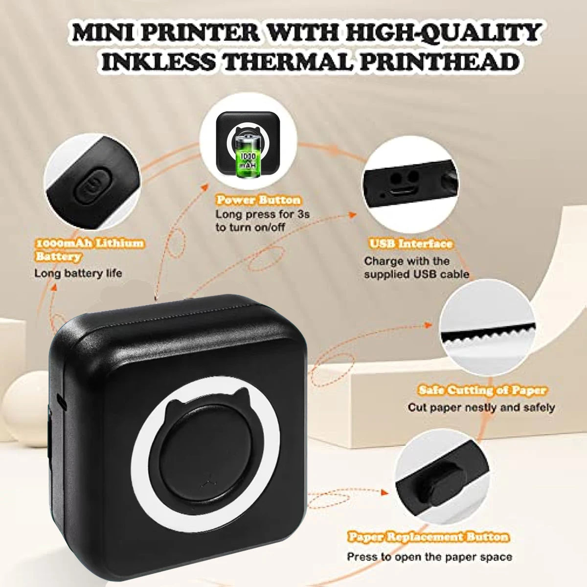 PocketPrint™ | Print Anywhere, Anytime ⭐⭐⭐⭐⭐