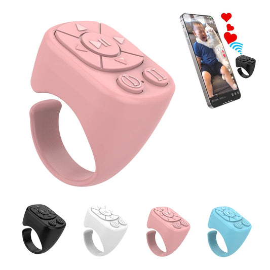 TikTok Scrolling Ring – Hands-Free Remote Control for iPhone & Android