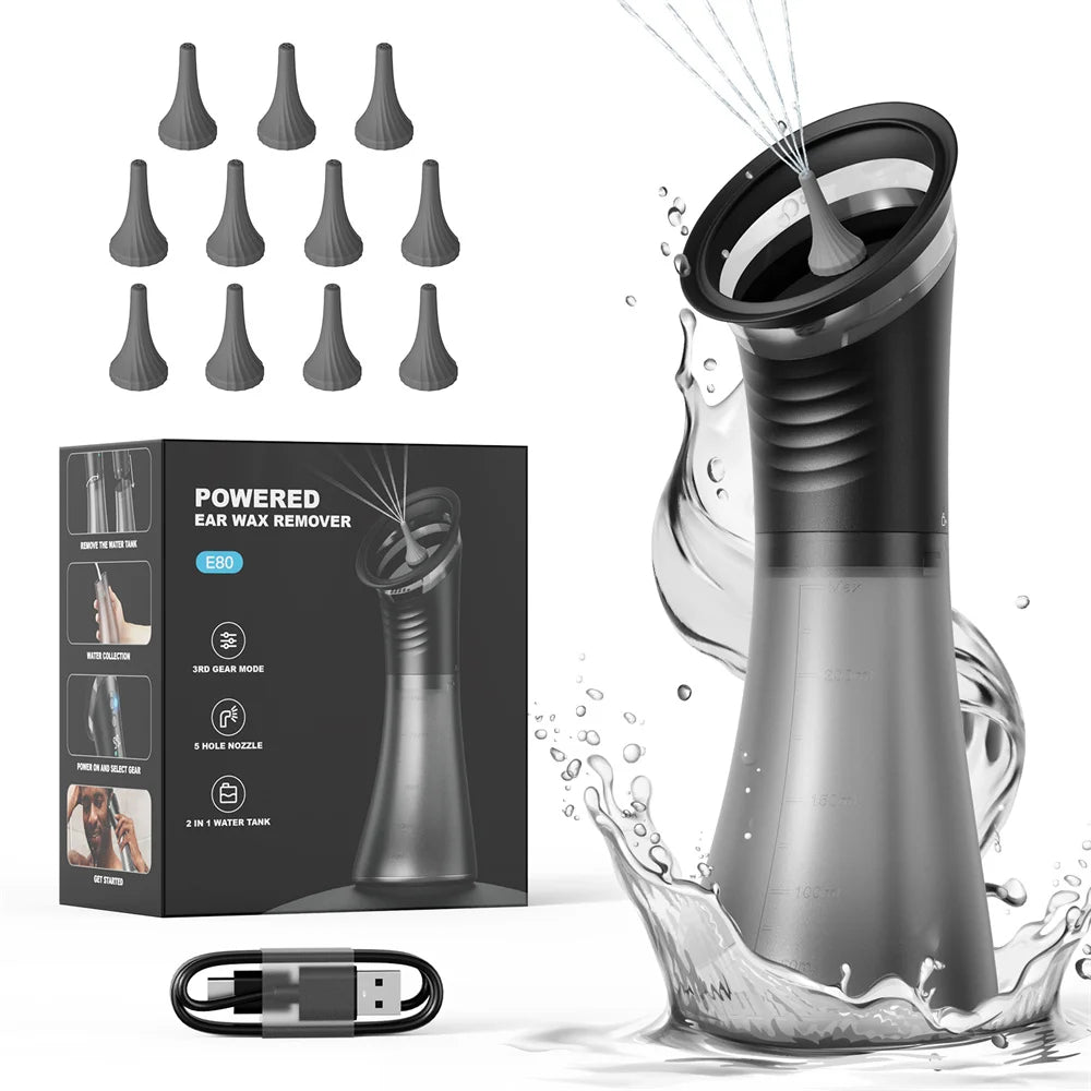 Deep Clean Ear Irrigator – Safe & Powerful Ear Wax Removal