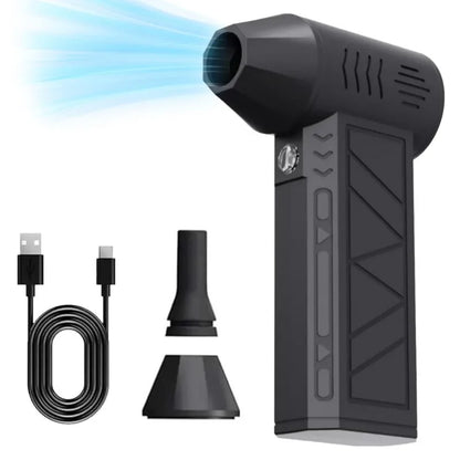 Turbo Jet Blower 130000RPM Powerful Air Blower Brushless Motor Turbo Fan Jet Fan Cleaning Air Duster Blower Air Puissant Tool
